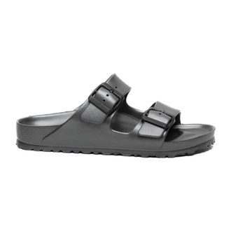 Birkenstock Anthraciet Dubbele Band Sandalen - unisex - Sandalen - Grijs - 36 EU - Schoenen