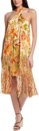 Farm Rio Farm Rio Leopard Forest Sand Mini Dress