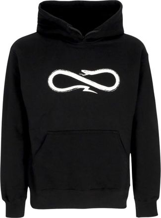 PROPAGANDA Zwart Logo Hoodie Lange Mouw - Heren - Hoodies - Zwart - XL - Katoen - Hoodies & sweatvesten