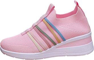 Generic Womens Fashion Cusual Sneakers Lace-Up Casual Shoes Platform Leather Comforble Walking Dad Streetwear Sparkly Wide Fit Trainers for Spring Summer, Hik