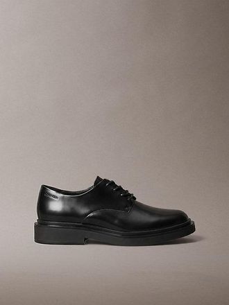 Calvin Klein Zapatos De Piel Derby Con Cordones