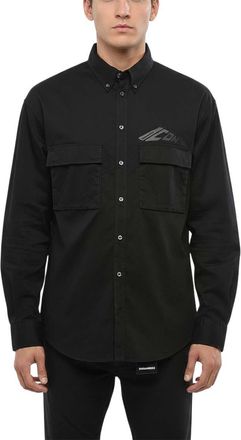 Dsquared2 Black Regular Logo Shirt