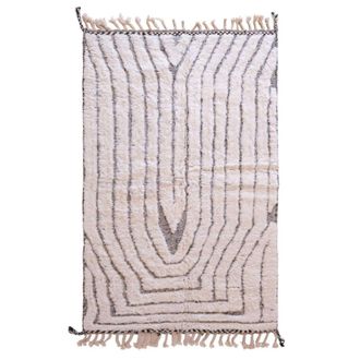 AFK Living Alfombra bereber marroqu&iacute; de pura lana 243 x 156 cm
