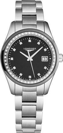 Longines Womens Conquest Diamond Watch