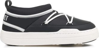 Moon Boot Zwarte Enkellaarsjes Park Icon Stijl - Dames - Sneakers - Zwart - 39 EU - Schoenen