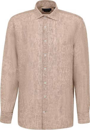 Bugatti Herren Linnen overhemd