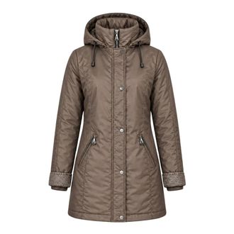 Danwear Carly Jacket - Coats - Mujer - Marr&oacute;n - 3XL