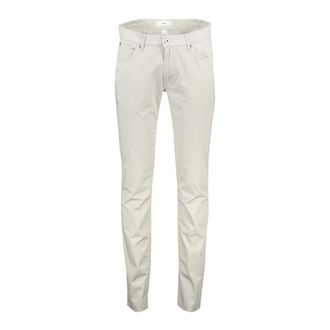 Brax Brax, Broeken, Heren, Wit, W32 L34, Denim, Witte denim jeans met stretch