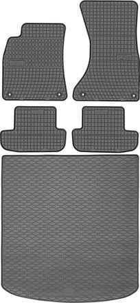 OEM Juego De Alfombrillas De Goma Para Coche Y Alfombrilla Para Maletero Para Audi A5 8t Sportback (2009-09.2016)