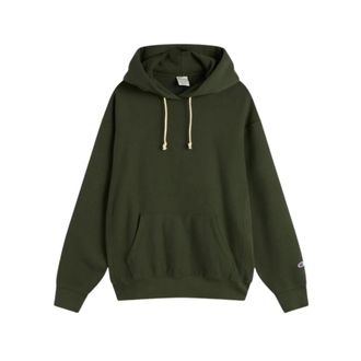 Champion Hoodies, male, Green, Size: XL Reverse Weave Relaxed Hoodie