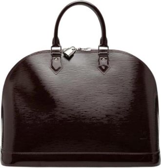 Louis Vuitton Pre-owned Alma GM - Dames - Vintage Handtas - Rood - ONE Size - Leer - Vintage