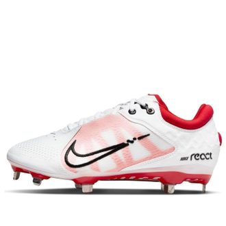 Nike (WMNS) Nike Hyperdiamond 4 Elite White University Red CZ5917-105