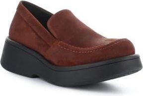 FLY London Maru Platform Loafer in 005 Oxblood Oil Suede at Nordstrom Rack, Size 10-10.5Us / 41Eu