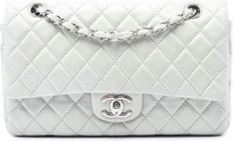 Chanel Pre-owned Vintage Flap Shoulder Bag - Dames - Vintage Schoudertas - Groen - ONE Size - Leer - Vintage