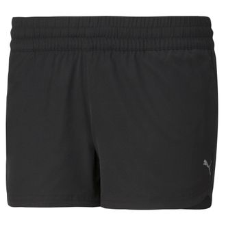 Puma Trainingsshorts PUMA PERFORMANCE WOVEN 3 SHORT W, Damen, Gr. XL, N-Gr, schwarz (puma schwarz), Twill, Obermaterial: 100% Polyester, unifarben, regular