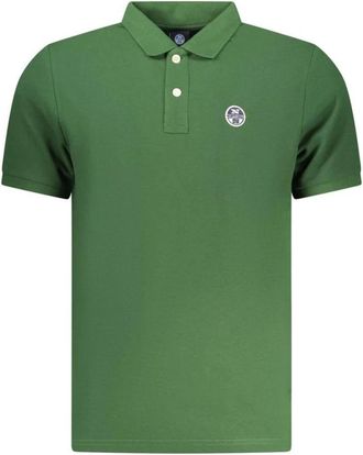 North Sails Verde Katoenen Poloshirt - Heren - Polos - Groen - 2XL - Katoen - Tops