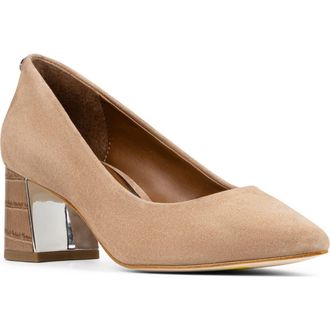Donald J Pliner Suzette Pointed Toe Pump in Tobacco at Nordstrom Rack, Size 9.5