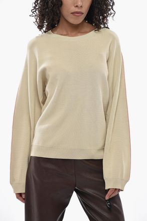 Stella McCartney Maglia Girocollo a Maniche Raglan con Dettaglio a Contrasto Stella McCartney
