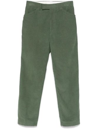 Thom Browne Wale ribfluwelen chino - Groen