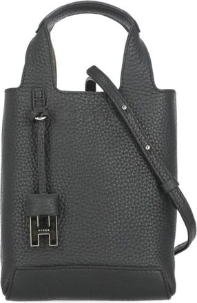 Hogan Tassen, Dames, Zwart, ONE Size, Leer, H01 R Handtas