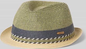 Barts Strohhut mit Label-Detail Modell FLUORIET HAT in Blau, Größe 1