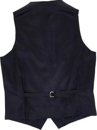 Lubiam Wool and mohair tailored vest Man 46