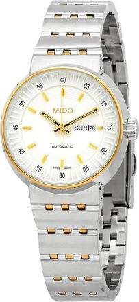 Mido All Dial Automatic White Dial Ladies Watch M733091112