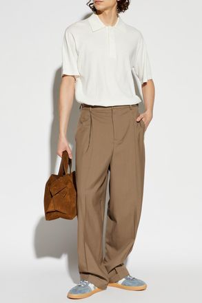 Lisa Yang Polo Carl, Mens, Cream