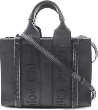 Chloé Borsa a mano Woody piccola - Nero