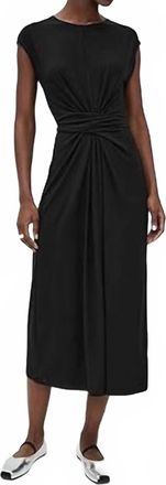 Vince Wrap Midi Dress In Coastal