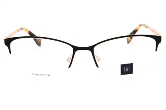 GAP VGP039 Cat Eye Metal Eyeglasses - Black
