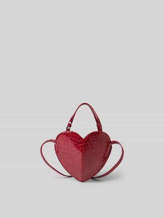 Rotate Crossbody Bag aus echtem Leder in Rot, Gr&ouml;&szlig;e 1