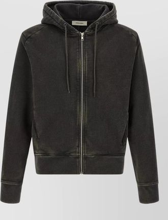 Entire studios cotton slim-fit zip hoodie