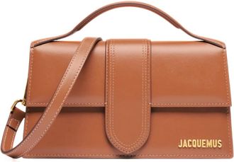Jacquemus Le Grand Bambino - Dames - Handtassen - Bruin - ONE Size - Leer - Tassen