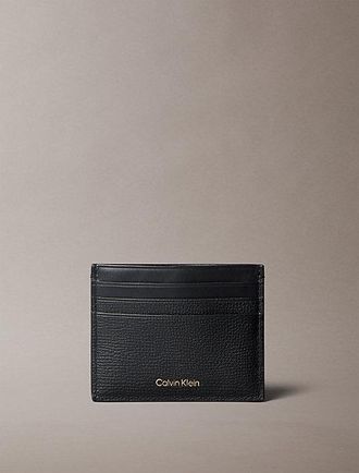 Calvin Klein Tarjetero De Piel
