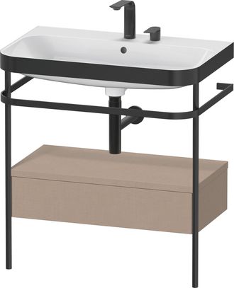 Duravit Set Duravit Happy D.2 Plus Con Consola Met&aacute;lica Y Caj&oacute;n