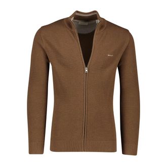 GANT Heren, Truien, Bruin, Maat: 4XL Katoen