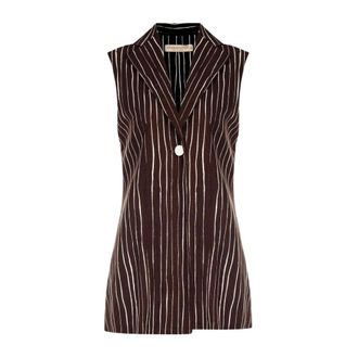 Rinascimento Dames, Jassen, Bruin, Maat: XL Satijn