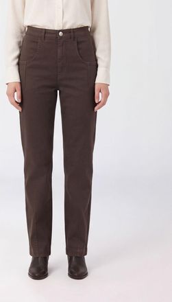 Eleventy Pantaloni straight a 5 tasche in pura lana vergine
