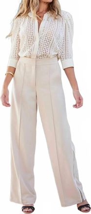 Bishop + Young Harland Tencel Dress Pant In Tan