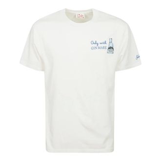 MC2 Saint Barth T-Shirts, male, White, Size: XL Tshirt