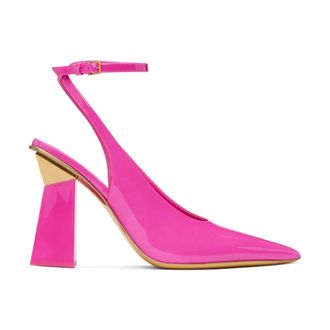 Valentino Garavani Schoenen, Dames, Roze, 36 1/2 EU, Leer, Puntpumps