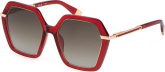Furla Womens SFU691 54 5406NL Sunglasses - Red - One Size