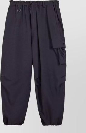 Yohji Yamamoto recycled polyester cargo trousers