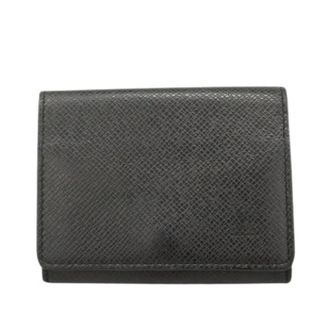 Louis Vuitton Pre-owned Wallets, male, Black, Size: ONE SIZE Pre-owned Business card case