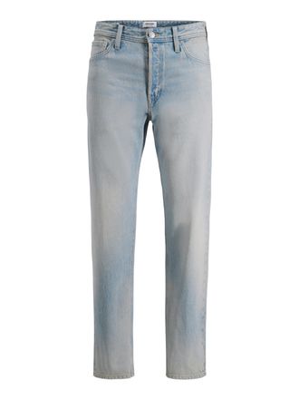 Jack & Jones Loose-fit-Jeans JACK & JONES JJICHRIS JJORIGINAL SBD 921 SN, Herren, Gr. 28, L&auml;nge 32, blau denim1, Denim/Jeans, Obermaterial: 100% Baumwolle, leichte