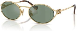 Miu Miu Dames, Accessoires, Geel, Maat: 54 MM Polyamide
