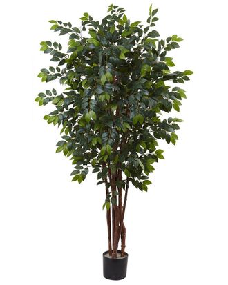Nearly Natural 7Ft Sakaki Silk Tree