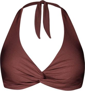 Barts Isla Cross Halter Bikini-Top f&uuml;r Damen | rot