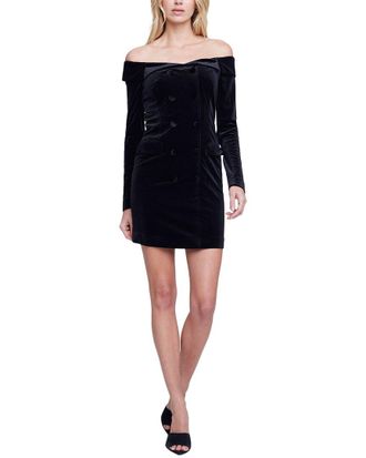 L'agence LAgence Micaela Off-Shoulder Blazer Dress